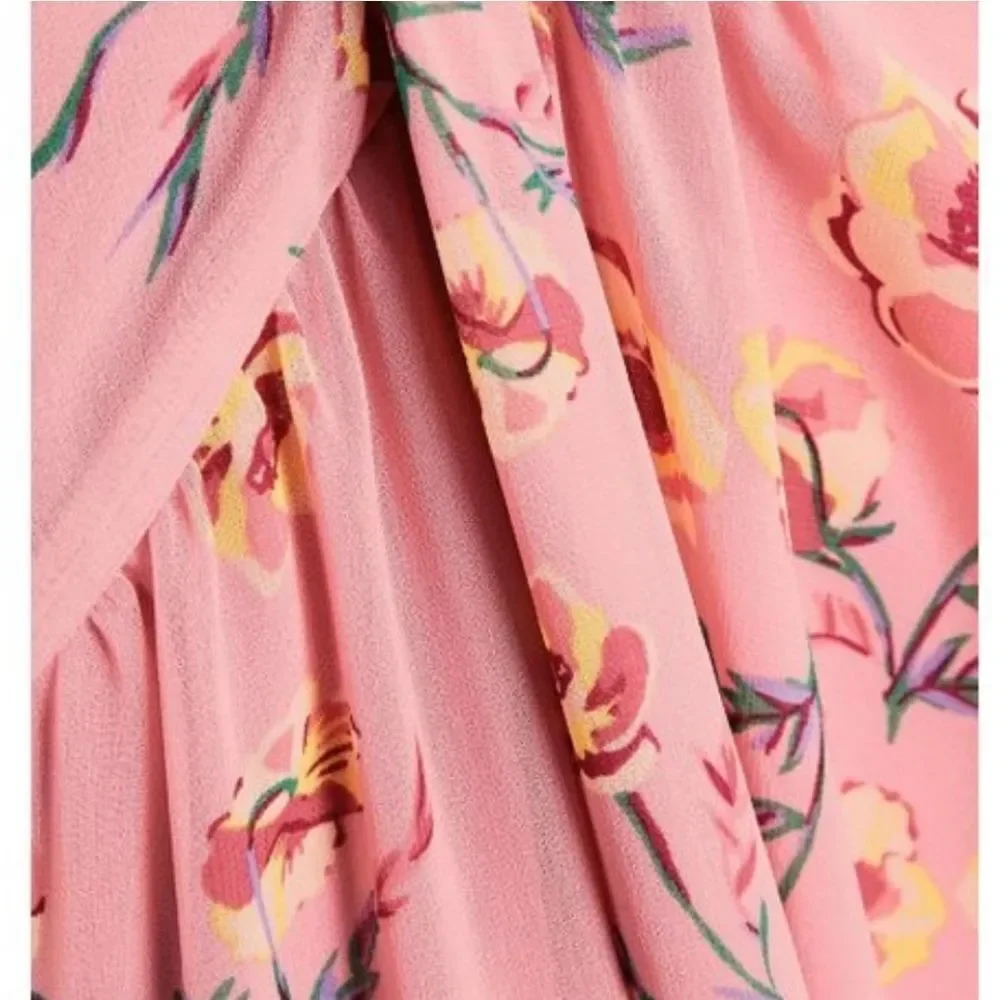 Rachel Zoe Rilo Printed Tiered Skirt‎ Maxi SIZE 8 #022